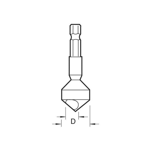 Trend Snappy De-Burring Tool 5mm to 13mm SNAP/CSK/2