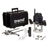 Trend T12EK 1/2" Variable Speed Plunge Router 2300W 240V