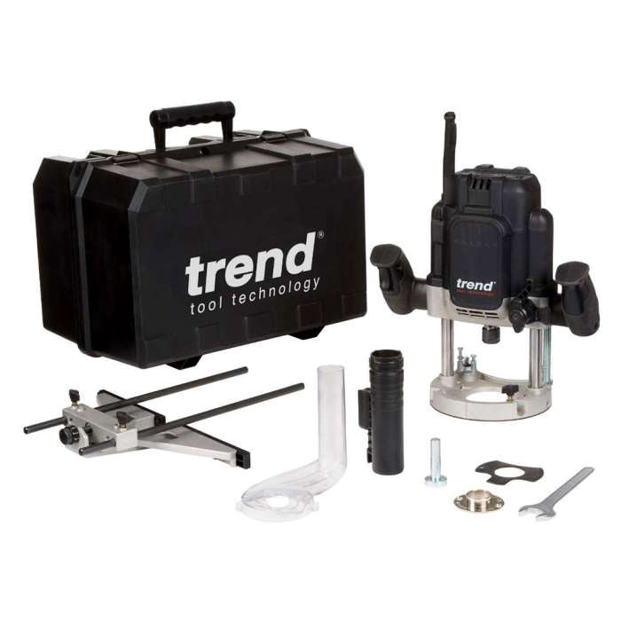 Trend T12ELK 1/2" Variable Speed Plunge Router 2100W 110V