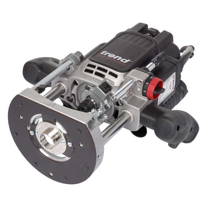 Trend T14EK 1/2in Dual Mode Plunge Router 240V/2300W with Carry Case
