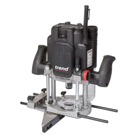Trend T14EK 1/2in Dual Mode Plunge Router 240V/2300W with Carry Case