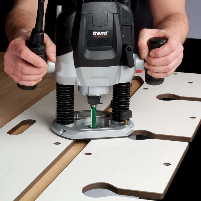 Trend T7EK 1/2" Plunge Router 230V/2100W