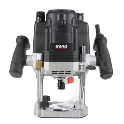 Trend T8ELK 1/2in Dual Mode Plunge Router 110V/2200W With Carry Case