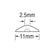 Trend Tapered File Mini 3 inch Fine DWS/TF3M/F