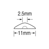 Trend Tapered File Mini 3 inch Fine DWS/TF3M/F