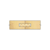 Trend TR35X1/2TC TR35 X 1/2" TCT Biscuit Jointer Set 4.0mm