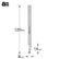 TREND TRE50518HSE HELICAL PLUNGE BIT 8MM DIAMETER X 8MM SHANK HSSE 50/51x8mmhsse