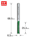 Trend Two Flute Cutter 6.3mm diameter C008X1/4TC