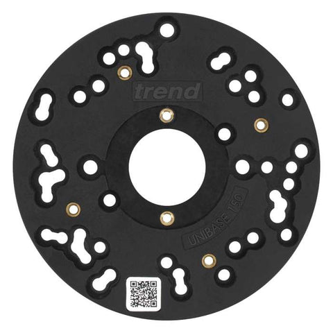 TREND UNIBASE/150 - 150mm Universal Plunge Router Sub-Base