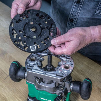 TREND UNIBASE/150 - 150mm Universal Plunge Router Sub-Base