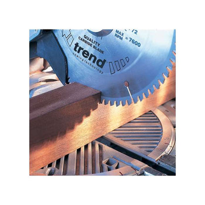Trend Wood Mitre Saw Blade 260mm x 30mm x 72T CSB/CC26072