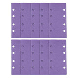 Trend Zirconium 1/3 Sheet Sanding Sheet 10 pc 93mm x 185mm 60 grit AB/THD/60Z