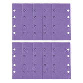Trend Zirconium 1/3 Sheet Sanding Sheet 10 pc 93mm x 185mm 80 grit AB/THD/80Z