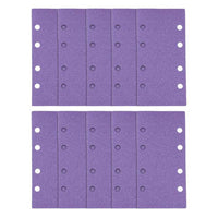 Trend Zirconium 1/3 Sheet Sanding Sheet 10 pc 93mm x 185mm 80 grit AB/THD/80Z