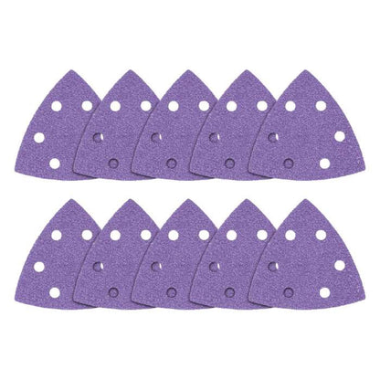 Trend Zirconium Delta Sanding Sheet 10 pc 93mm 40 grit AB/OSC/40Z