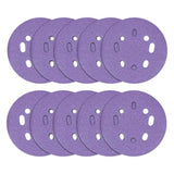Trend Zirconium Random Orbital 8-Hole Sanding Disc 10pc 125mm 60 grit AB/125/60Z