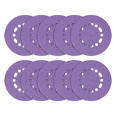 Trend Zirconium Random Orbital Sanding Disc 10pc 150mm 40 grit AB/150/40Z