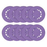 Trend Zirconium Random Orbital Sanding Disc 10pc 150mm 40 grit AB/150/40Z