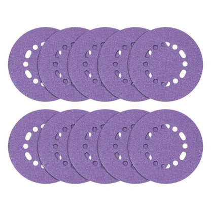 Trend Zirconium Random Orbital Sanding Disc 10pc 150mm 40 grit AB/150/40Z