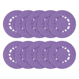 Trend Zirconium Random Orbital Sanding Disc 10pc 150mm 40 grit AB/150/40Z