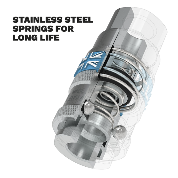 Sealey AC01 PCL Coupling Body Male 1/4"BSPT