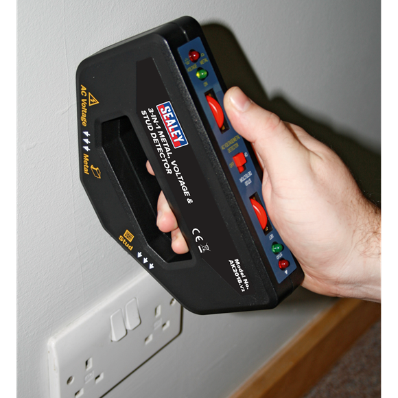 Sealey AK2018 3-in-1 Metal, Voltage & Stud Detector
