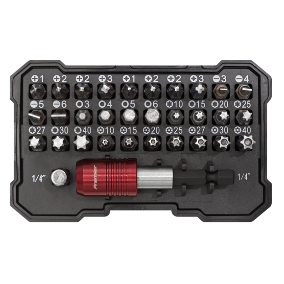 Sealey AK2110 Colour-Coded Bit Set 32Pc