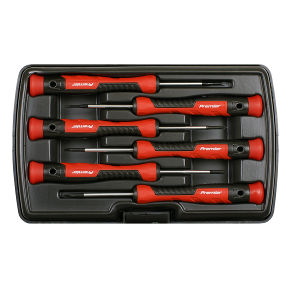 Sealey AK97324 6pc Precision Screwdriver Set