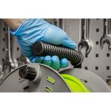 Sealey BCR25G 25m Cable Reel with Thermal Trip 4 x 230V - Hi-Vis Green