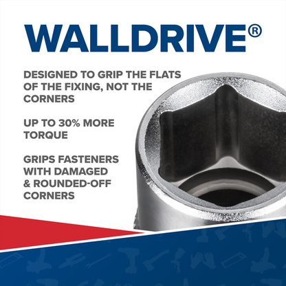 Sealey IS1213D Impact Socket 13mm Deep 1/2"Sq Drive