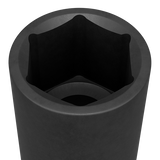 Sealey IS1217 Impact Socket 17mm 1/2"Sq Drive