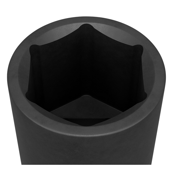 Sealey IS1224 Impact Socket 24mm 1/2inSq Drive