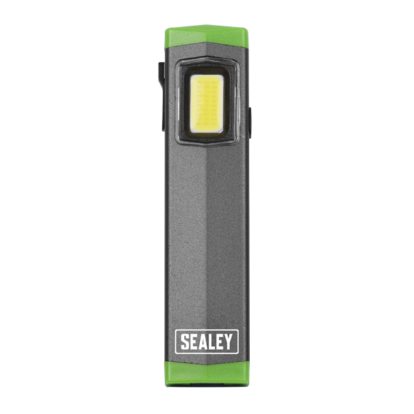 Sealey LED500SB 3W COB LED Super Beam Aluminium Mini Hand Torch