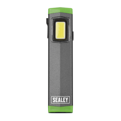 Sealey LED500SB 3W COB LED Super Beam Aluminium Mini Hand Torch