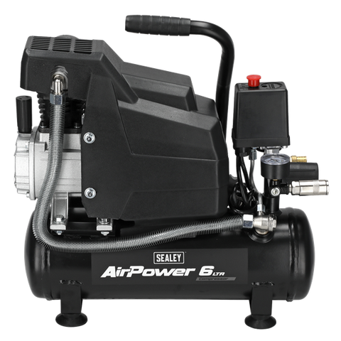 Sealey SAC0620A 6L Direct Drive Air Compressor 230V/13A Compact, Powerful & Reliable for Workshops