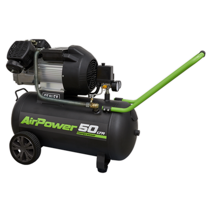 Sealey SAC5030VE 50L V-Twin Direct Drive Air Compressor 230V