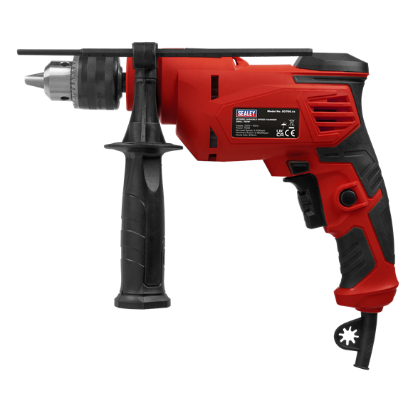 Sealey SD750 Hammer Drill 13mm Variable Speed With Reverse 230V