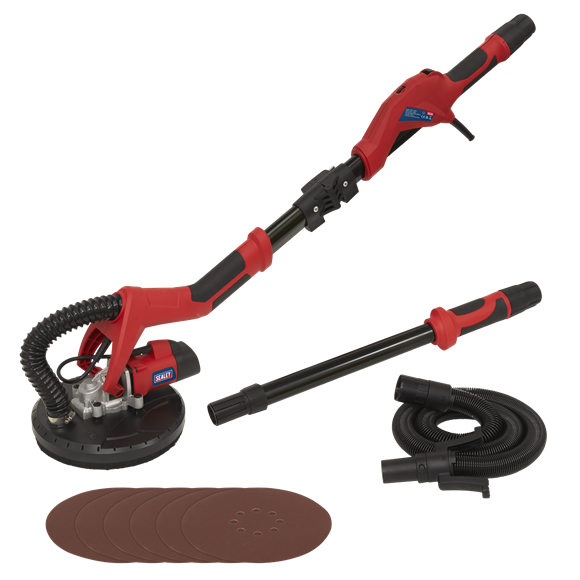 Sealey TDWS600 Long Reach Drywall Electric Sander 225mm 600W