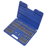 Sealey TRX-Star/Security TRX-Star/Hex/Ribe/Spline Bit Set 3/8" & 1/2"Sq Drive 74pc AK21974