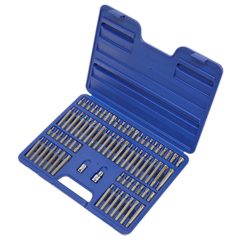 Sealey TRX-Star/Security TRX-Star/Hex/Ribe/Spline Bit Set 3/8" & 1/2"Sq Drive 74pc AK21974