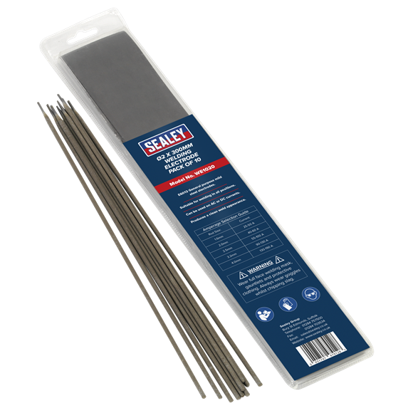 Sealey WE1020 Welding Electrode 2 x 300mm - Pack of 10