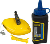 Stanley 0-47-465 Power Winder Chalk Line 30m Chalk & Level STA047465