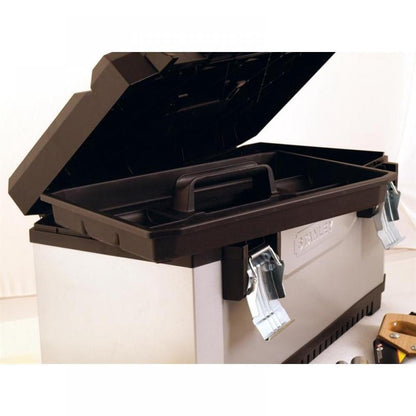 Stanley 1-95-617 Metal & Plastic Toolbox 67cm/26" STA195617