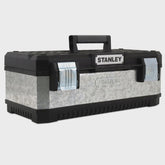 Stanley 1-95-619 Galvanised Metal Toolbox 58cm/23" STA195619
