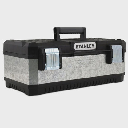 Stanley 1-95-619 Galvanised Metal Toolbox 58cm/23" STA195619