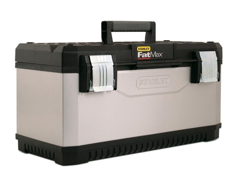 Stanley 1-95-619 Galvanised Metal Toolbox 58cm/23" STA195619