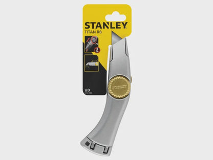 Stanley 185mm Retractable Blade Titan Trimming Knife STAFM010505