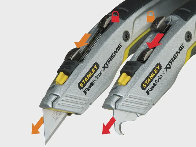 Stanley 0-10-789 Fatmax Retractable Twin Blade Knife STA010789