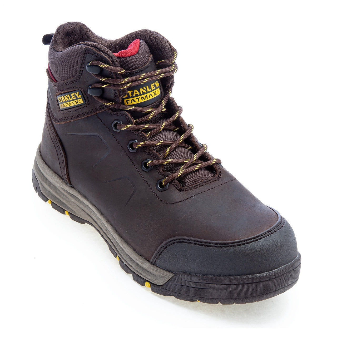 Stanley FatMax Safety Boots Brown Size 12 STA20069-104-12