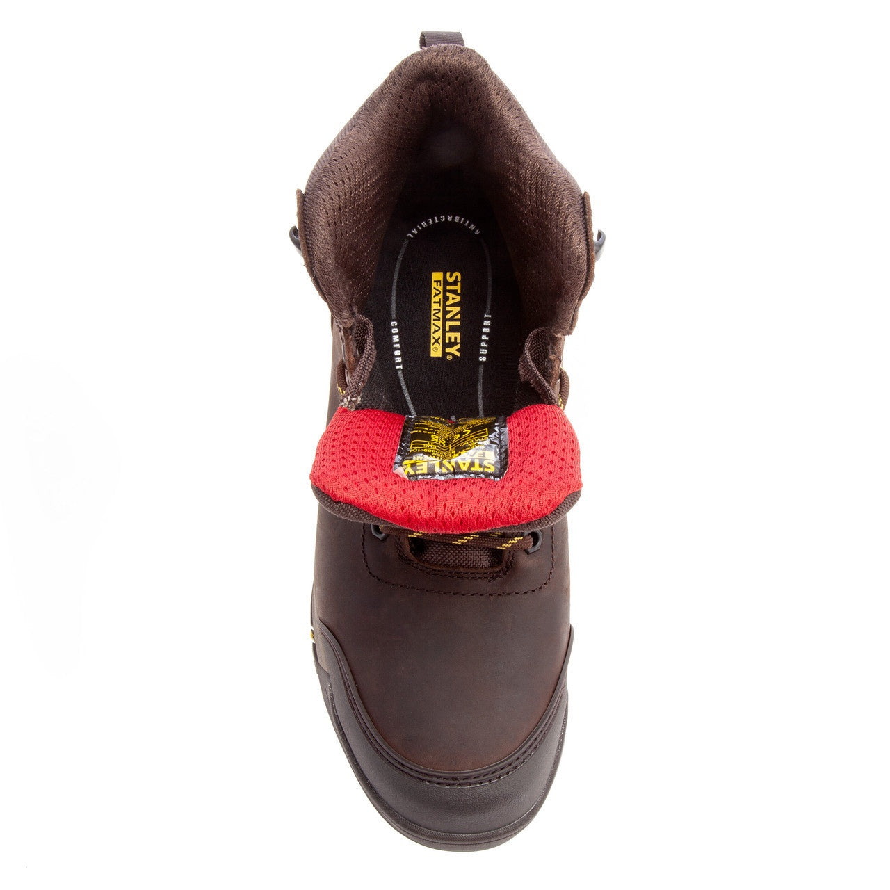 Stanley FatMax Safety Boots Brown Size 12 STA20069-104-12